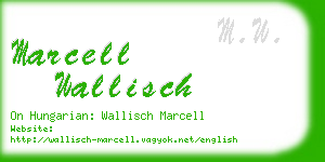 marcell wallisch business card